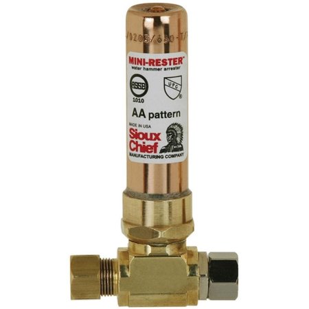 SIOUX CHIEF 660-GTR1 Mini-Rester Water Hammer Arrester 0.37 in. SI10455
